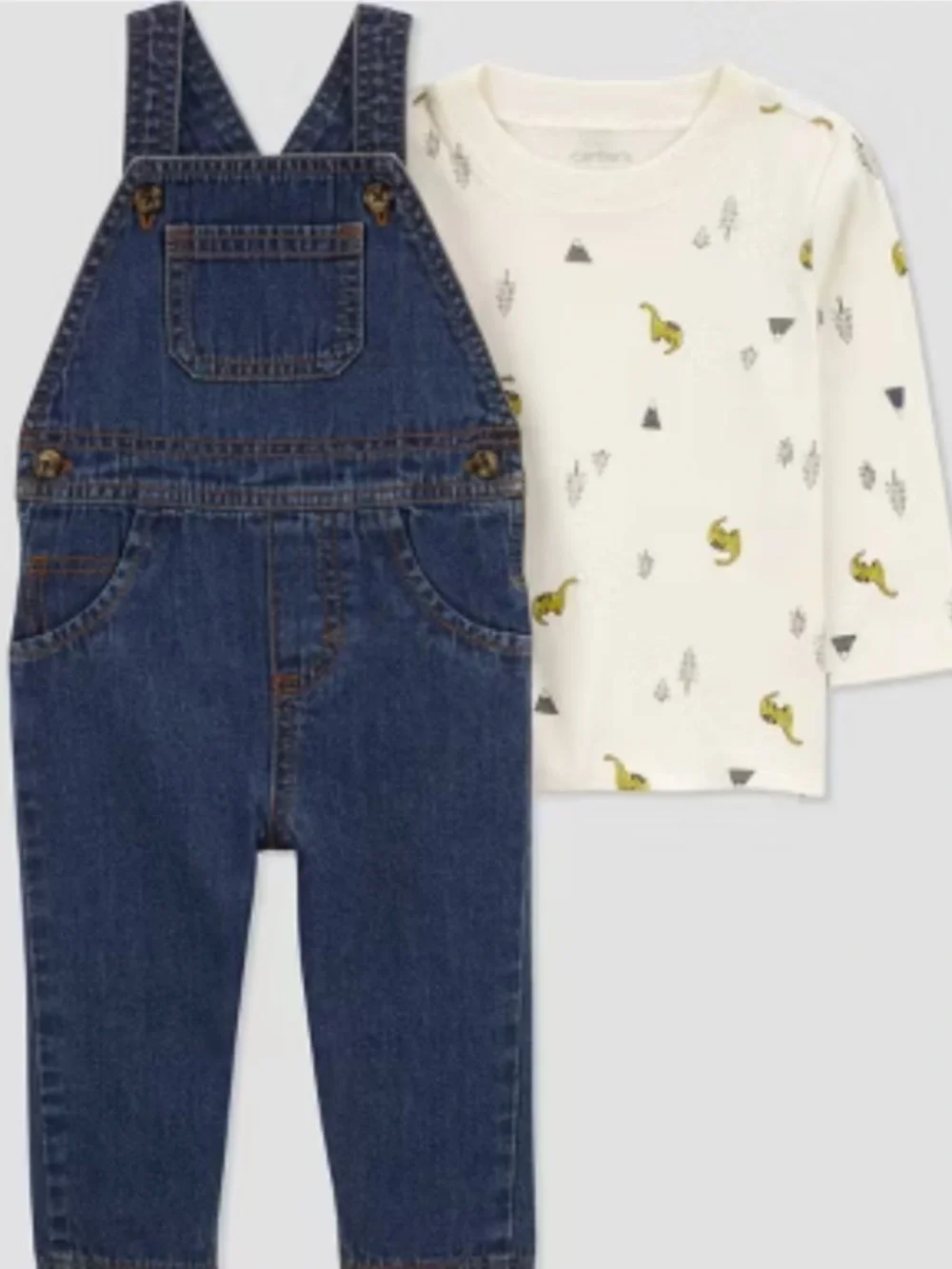 Carter’s dino overalls size 18 months
